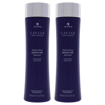 Caviar Anti Aging Replenishing Moisture Shampoo by Alterna for Unisex - 8.5 oz Shampoo - Pack of 2