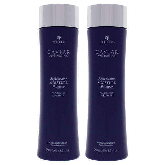 Caviar Anti Aging Replenishing Moisture Shampoo by Alterna for Unisex - 8.5 oz Shampoo - Pack of 2