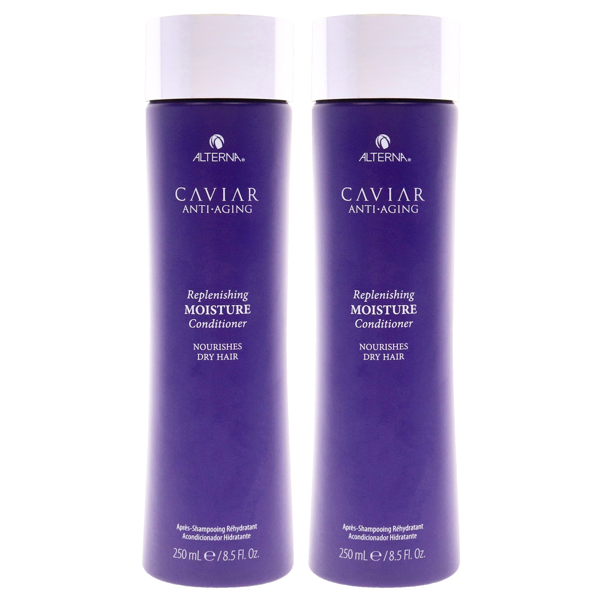 Caviar Anti-Aging Replenishing Moisture Conditioner by Alterna for Unisex - 8.5 oz Conditioner - Pack of 2