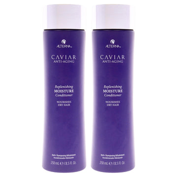 Caviar Anti-Aging Replenishing Moisture Conditioner by Alterna for Unisex - 8.5 oz Conditioner - Pack of 2
