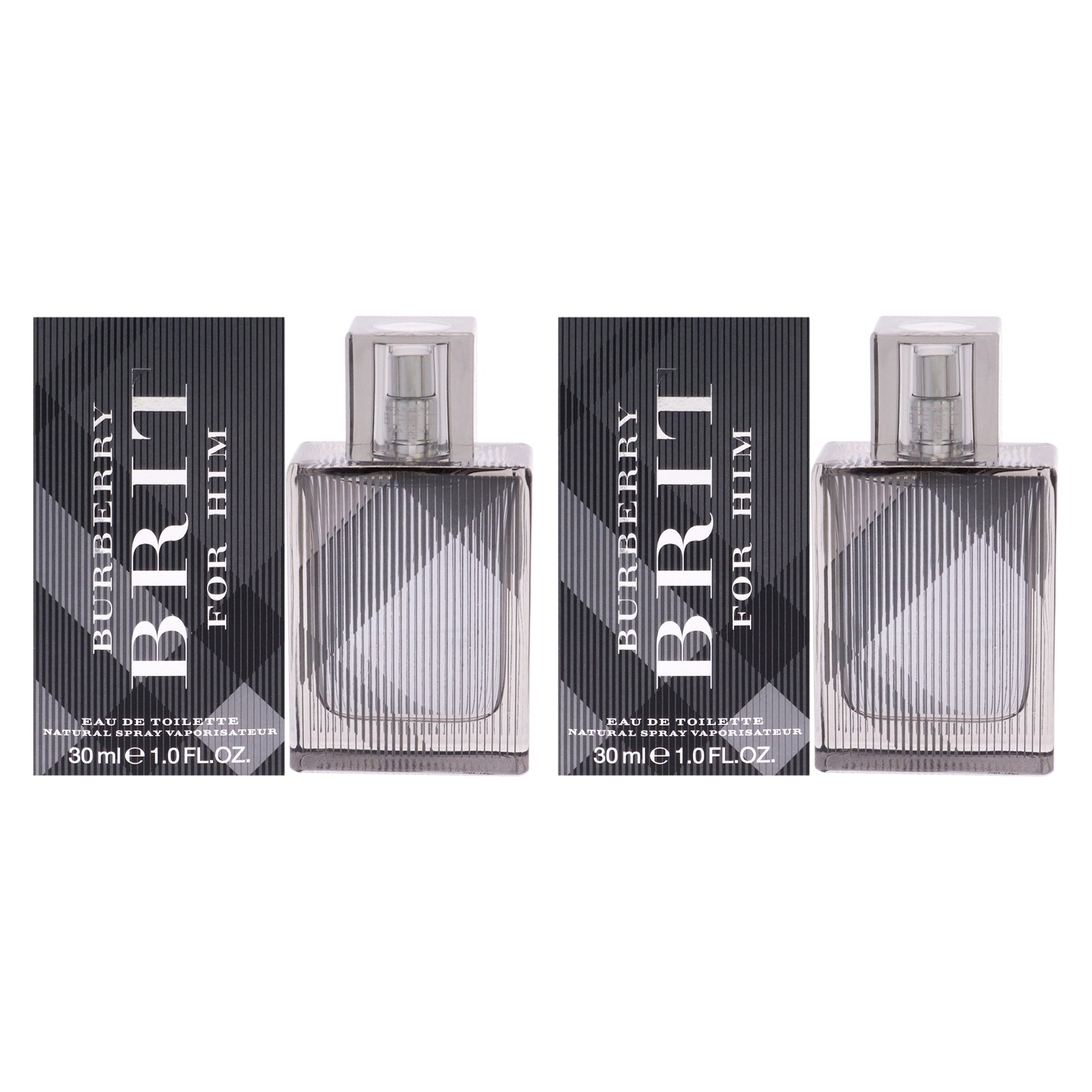 Burberry Brit by Burberry for Men - 1 oz EDT Spray - Pack of 2