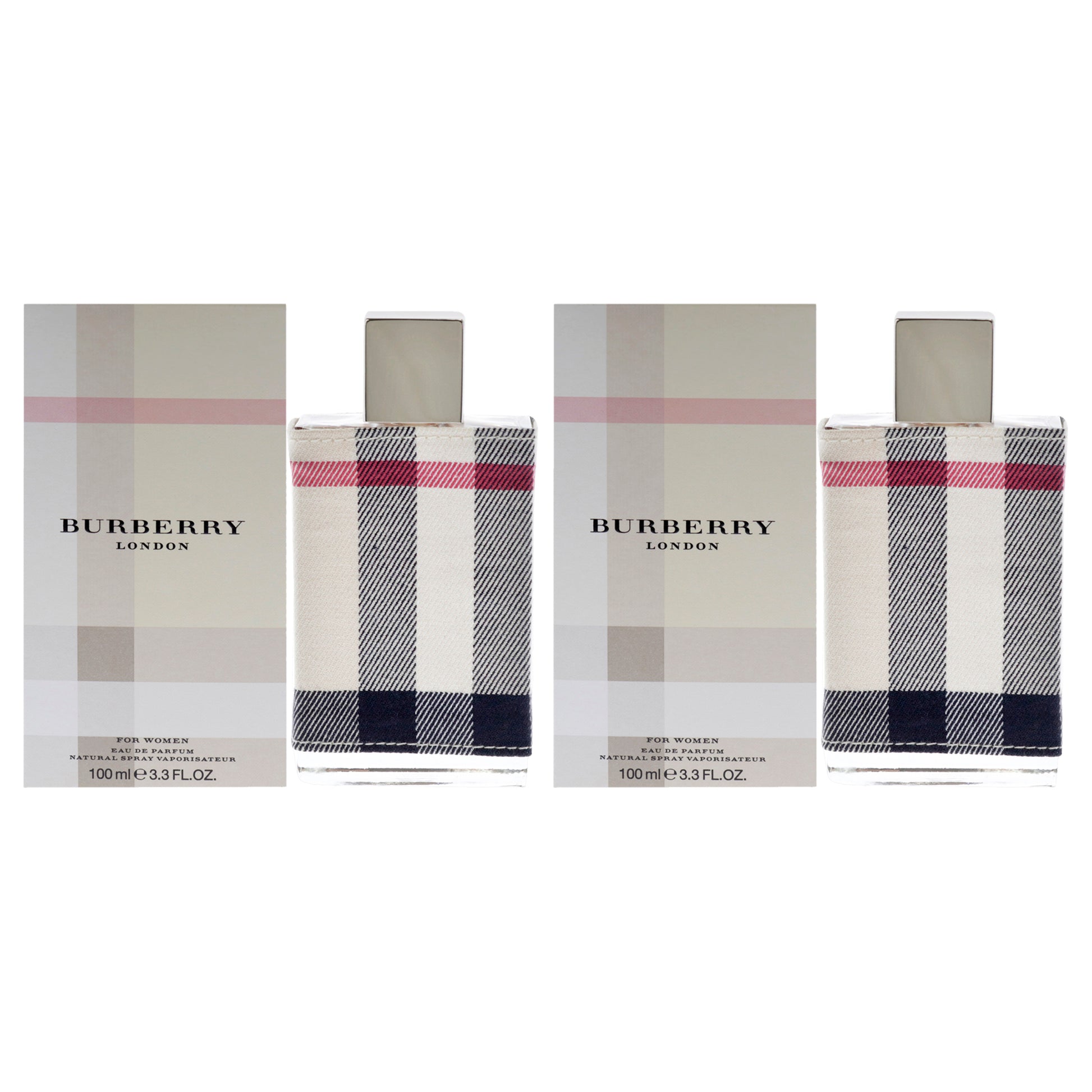 Burberry London by Burberry for Women - 3.3 oz EDP Spray - Pack of 2