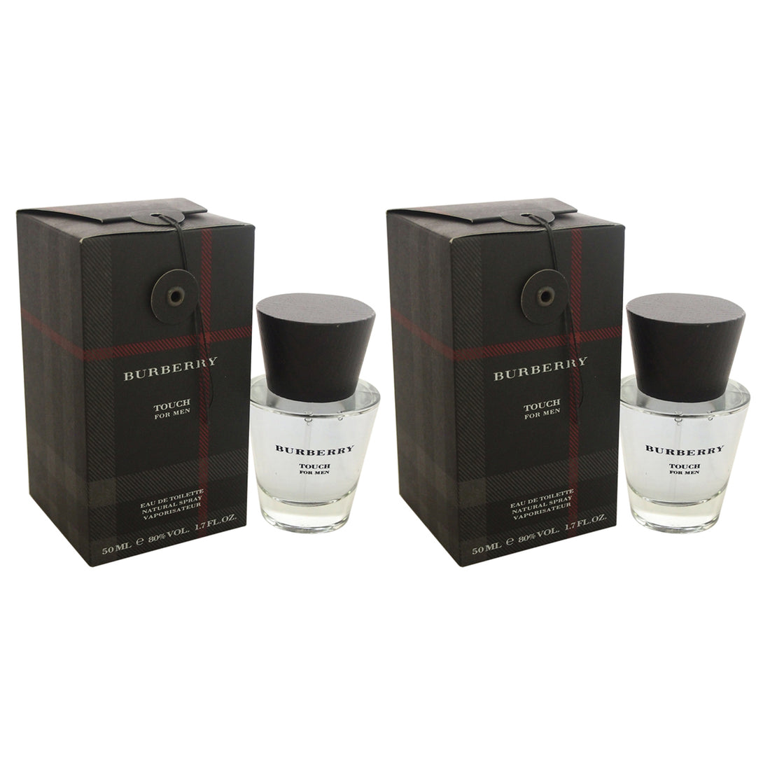 Burberry Touch by Burberry for Men - 1.7 oz EDT Spray - Pack of 2