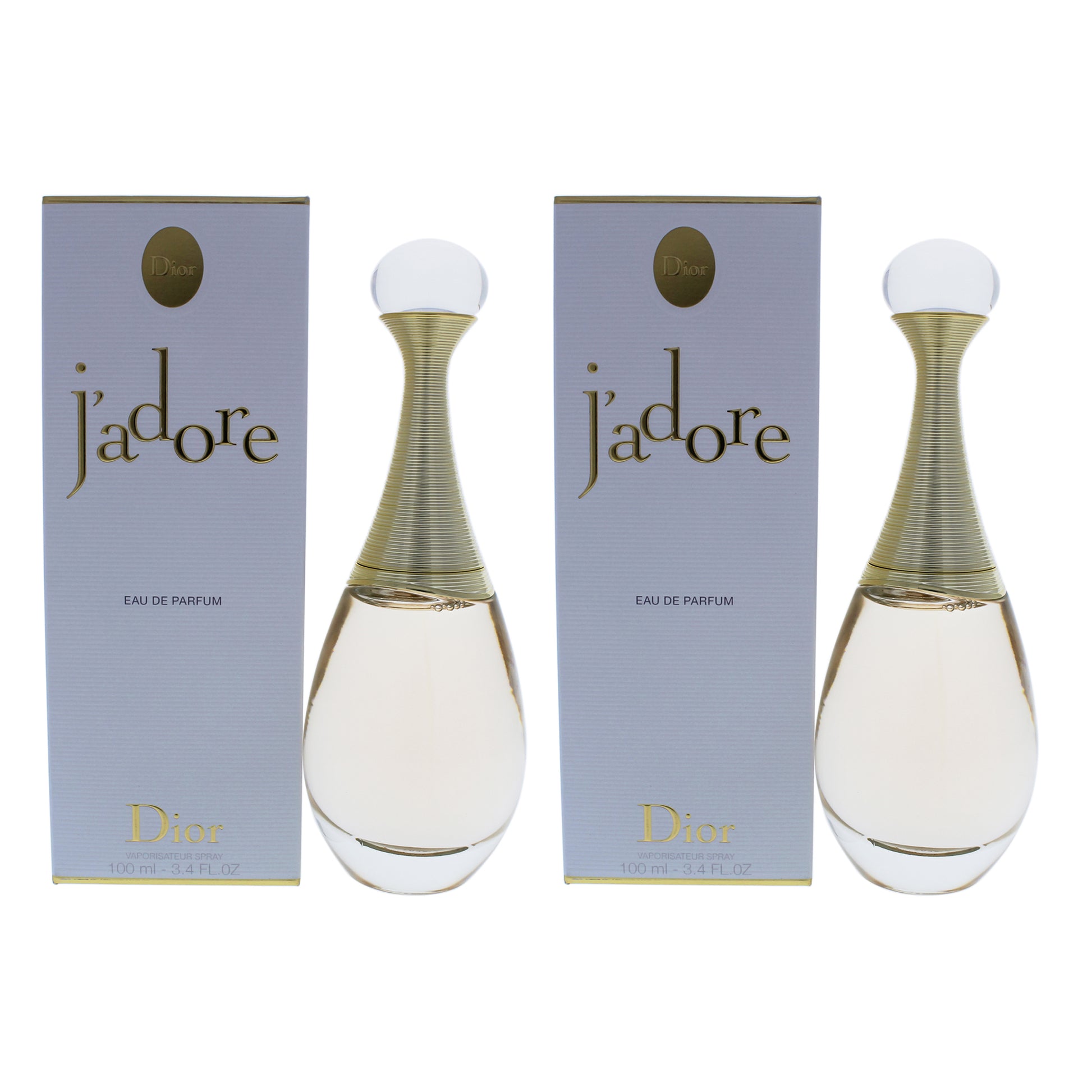 Jadore by Christian Dior for Women - 3.4 oz EDP Spray - Pack of 2