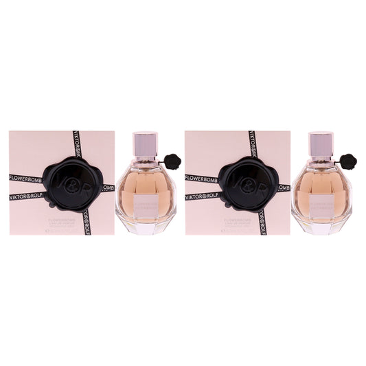 Flowerbomb by Viktor and Rolf for Women - 1.7 oz EDP Spray - Pack of 2