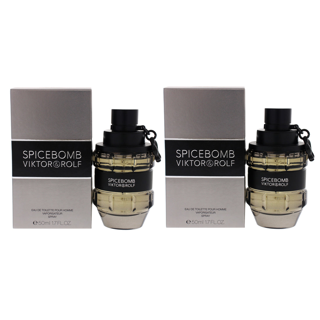 Spicebomb by Viktor and Rolf for Men - 1.7 oz EDT Spray - Pack of 2