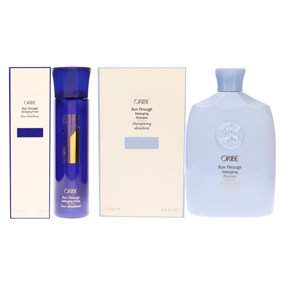 Gold Lust Dry Shampoo and Repair and Restore Conditioner and Transformative Masque Kit by Oribe for Unisex - 3 Pc Kit 1.3oz Hair Spray, 1.7oz Conditioner, 5oz Masque