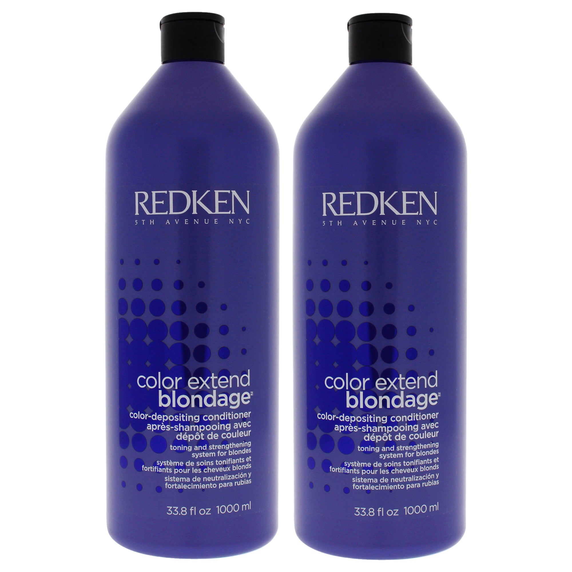 Color Extend Blondage Color Depositing Conditioner by Redken for Unisex - 33.8 oz Conditioner - Pack of 2