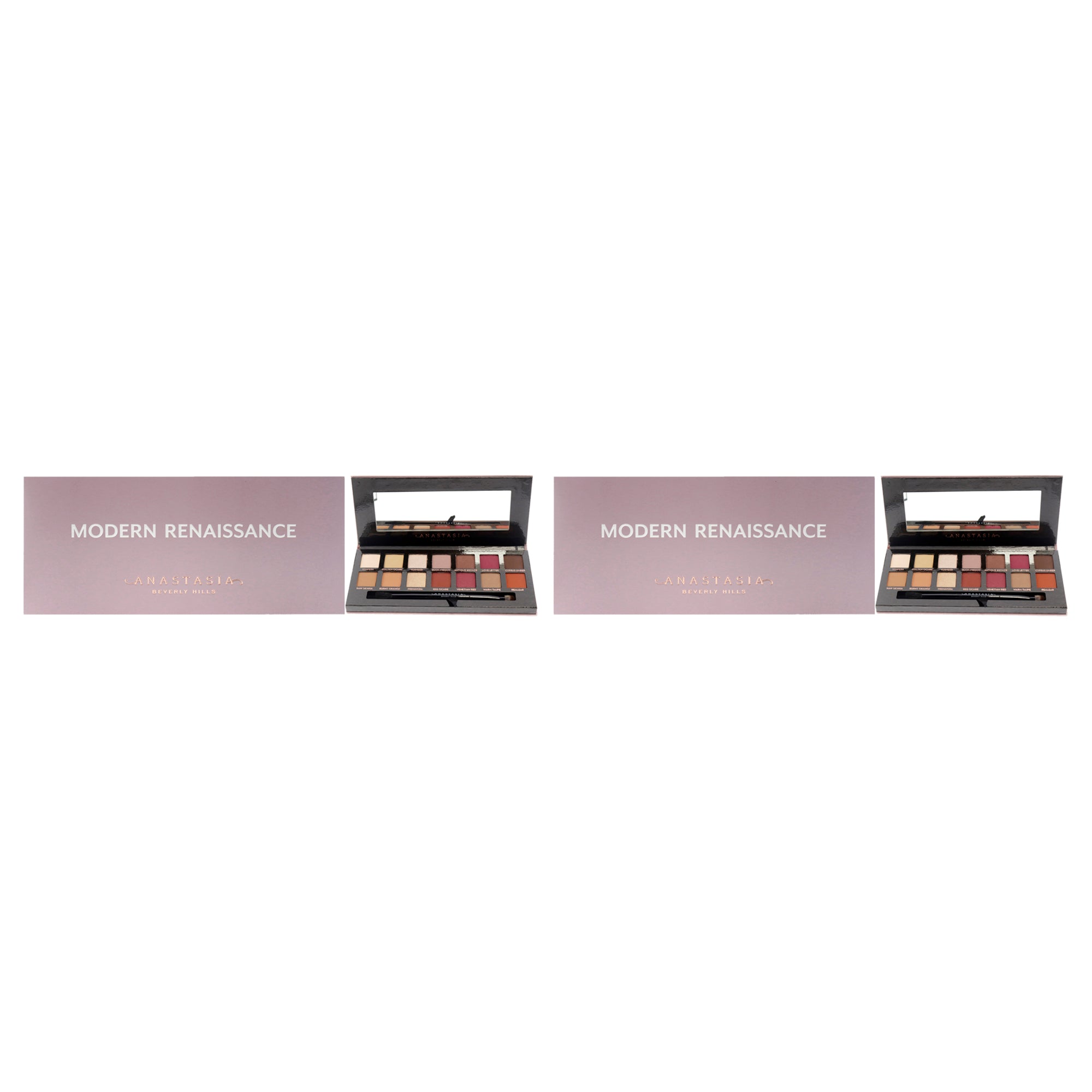 Modern Renaissance Eyeshadow Palette by Anastasia Beverly Hills for Women -0.28 oz Eye Shadow - Pack of 2