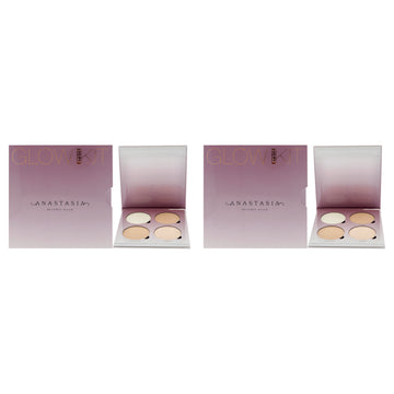 Sugar Glow Kit by Anastasia Beverly Hills for Women - 4 x 0.26 oz Marshmallow, Gumdrop, Starburst, Butterscotch - Pack of 2