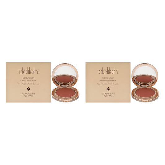 Colour Blush Compact Powder Blusher- Dusk by delilah for Women - 0.14 oz Blush - Pack of 2