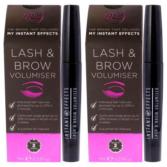 Lash And Brow Volumiser by Instant Effects for Unisex - 0.23 oz Primer - Pack of 2