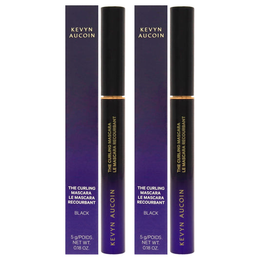 The Curling Mascara - Black by Kevyn Aucoin for Women - 0.18 oz Mascara - Pack of 2