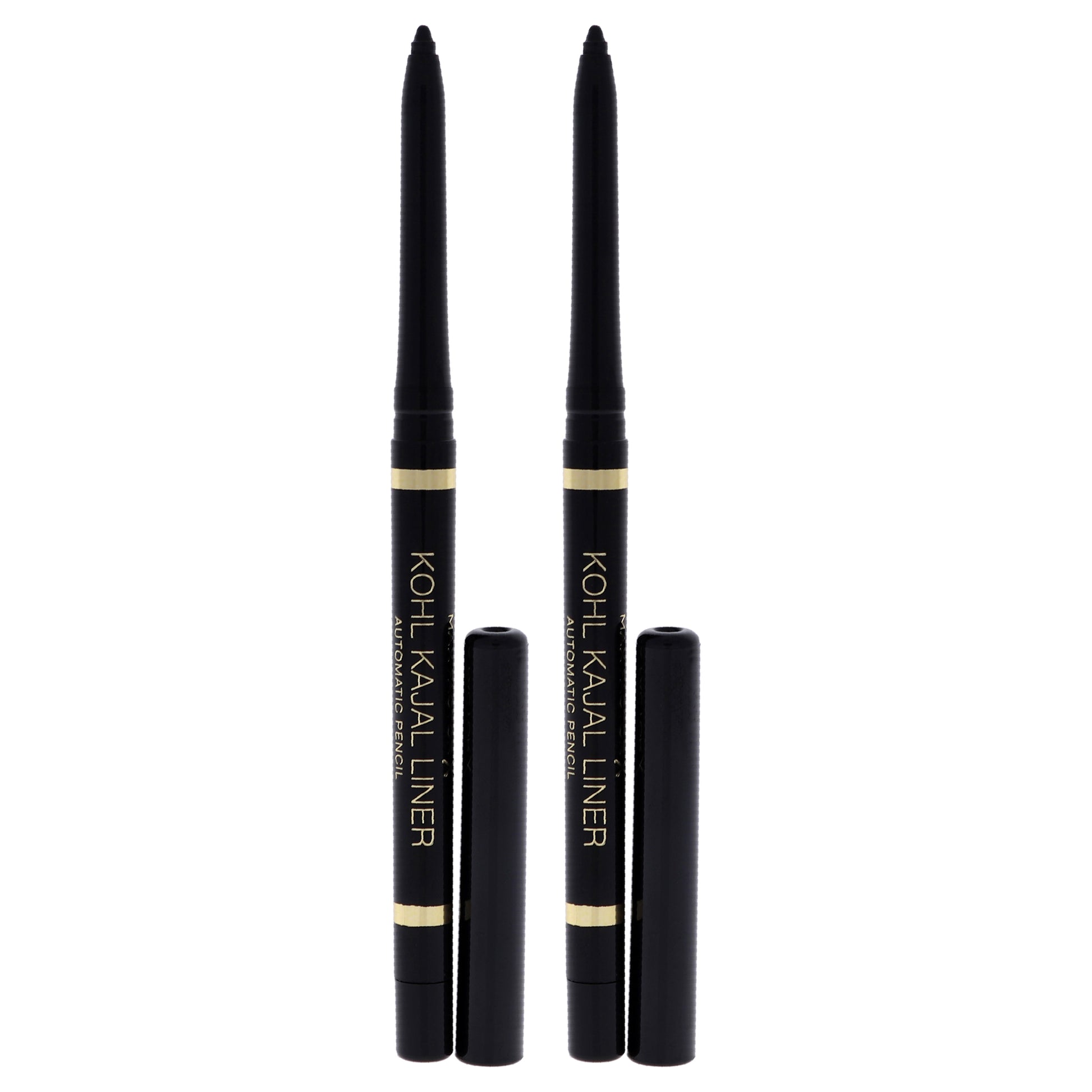 Kohl Kajal Liner Automatic Pencil - 001 Black by Max Factor for Women - 0.01 oz Eyeliner - Pack of 2