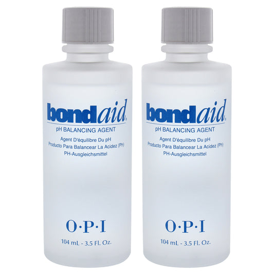Bond Aid PH Balancing Agent by OPI for Women - 3.5 oz Nail Treatment - Pack of 2