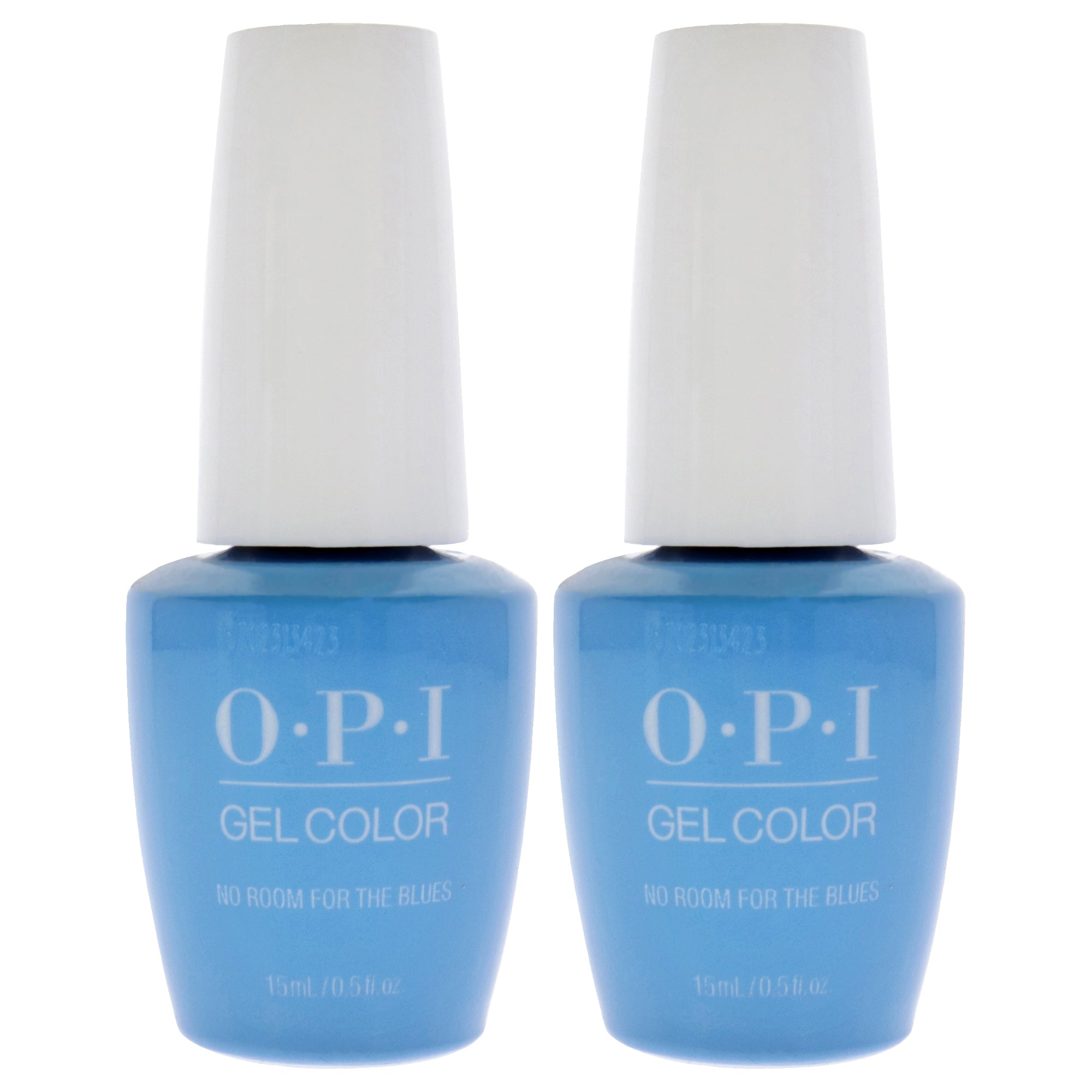 GelColor - B83 No Room For The Blues by OPI for Women - 0.5 oz Nail Polish - Pack of 2