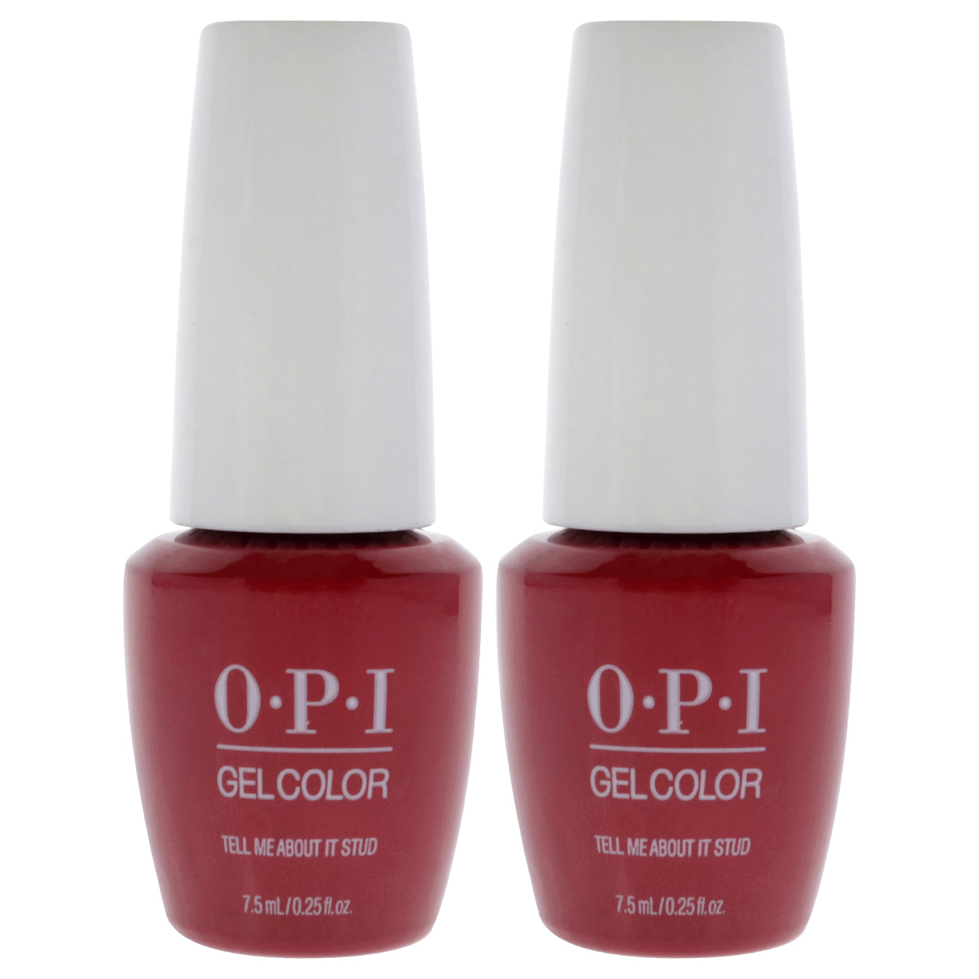 GelColor - GC G51B Tell Me About It Stud by OPI for Women - 0.25 oz Nail Polish - Pack of 2