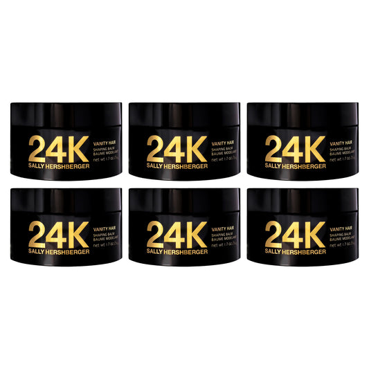 24K Vanity Hair Shaping Balm by Sally Hershberger for Unisex - 1.7 oz Balm - Pack of 6