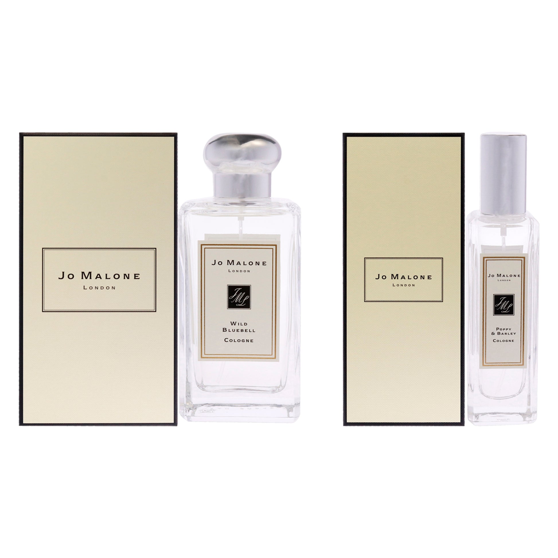 Wild Bluebell and Poppy and Barley Kit by Jo Malone for Women - 2 Pc Kit 3.4oz Cologne Spray, 1oz Cologne Spray