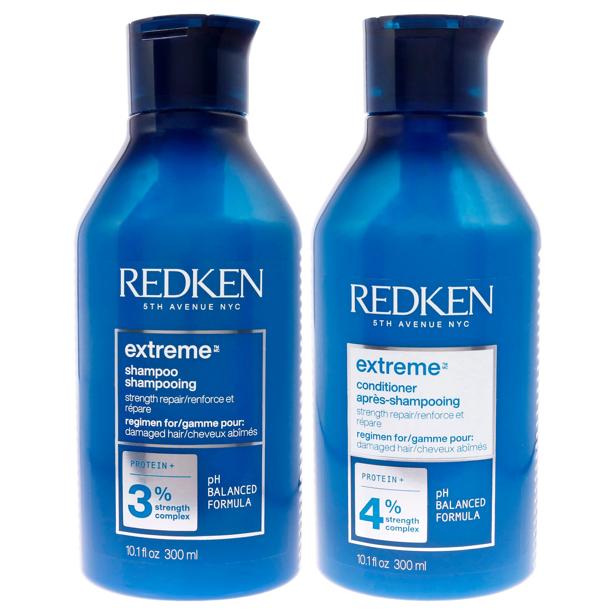 Extreme Shampoo-NP and Conditioner Kit by Redken for Unisex - 2 Pc Kit 10.1oz Shampoo, 10.1oz Conditioner