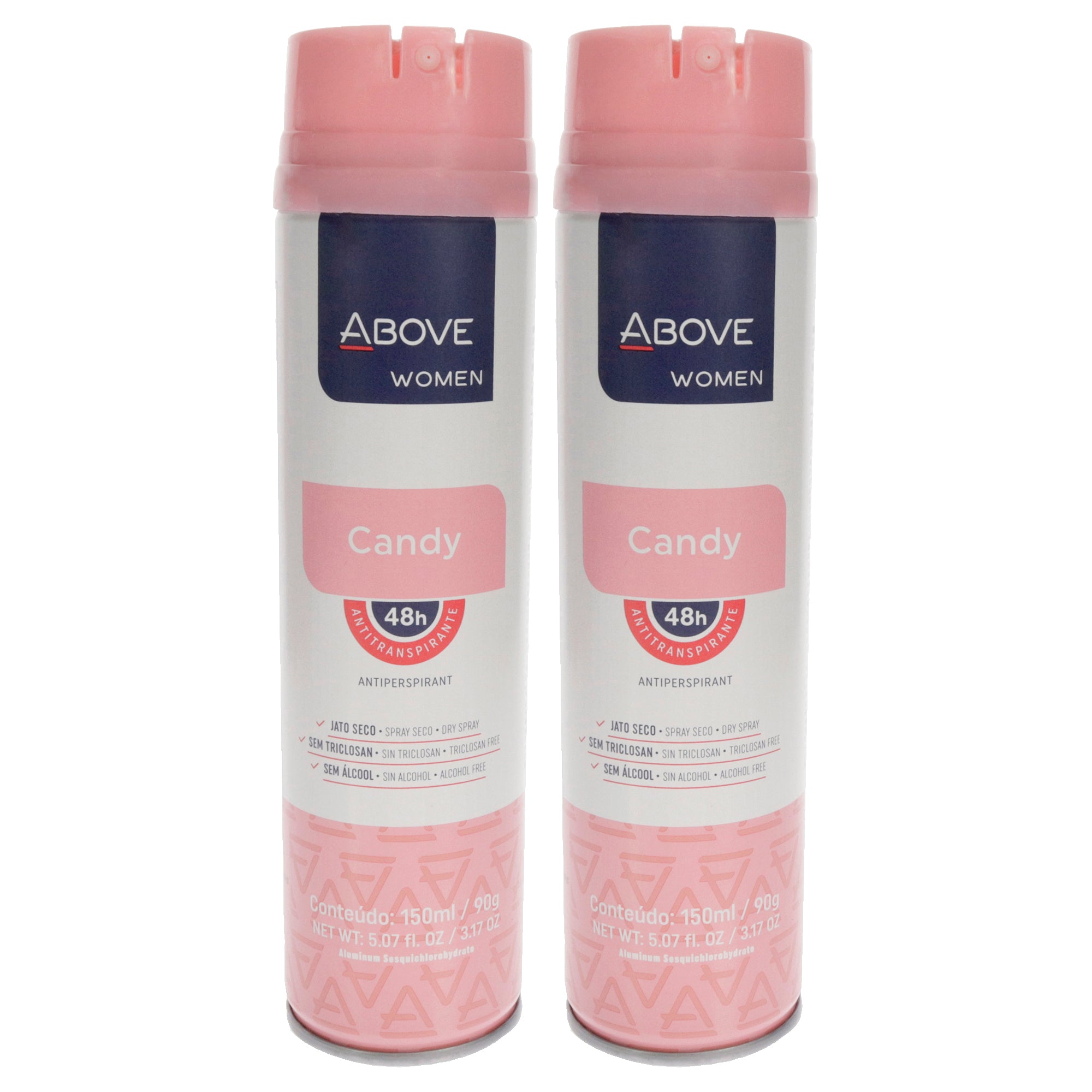 48 Hours Antiperspirant Deodorant - Candy by Above for Women - 3.17 oz Deodorant Spray - Pack of 2