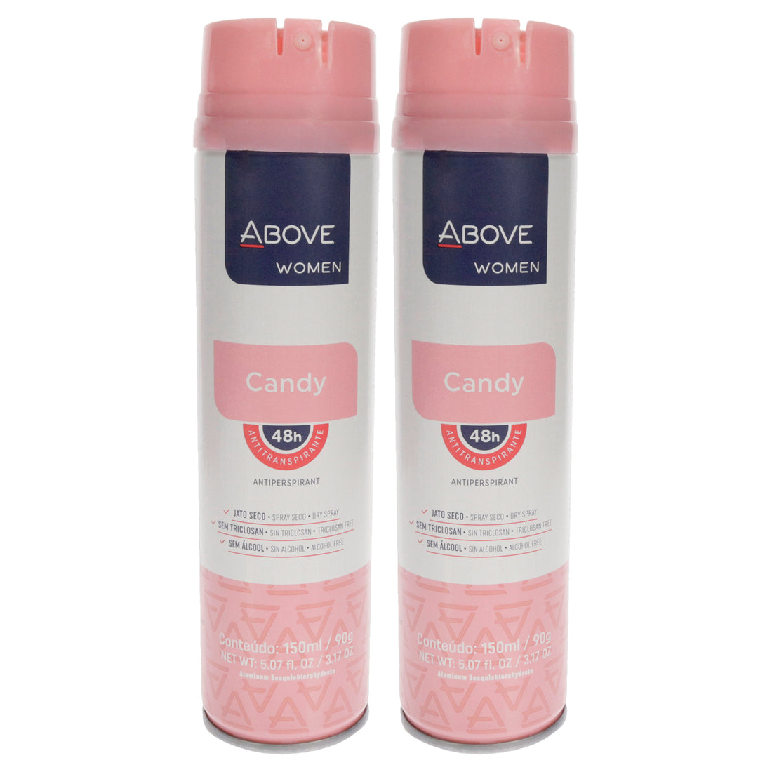 48 Hours Antiperspirant Deodorant - Candy by Above for Women - 3.17 oz Deodorant Spray - Pack of 2