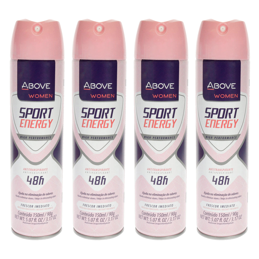 48 Hours Sport Energy Antiperspirant Deodorant - Pack of 4