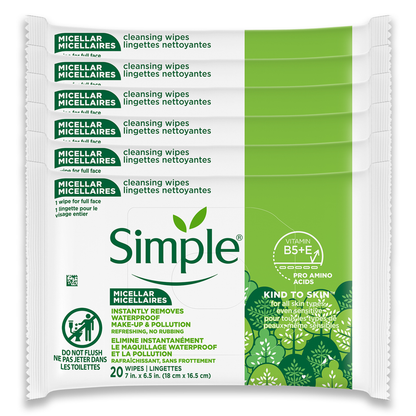 Kind To Skin Micellar Makeup Remover Wipes