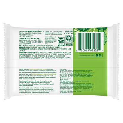 Kind To Skin Micellar Makeup Remover Wipes