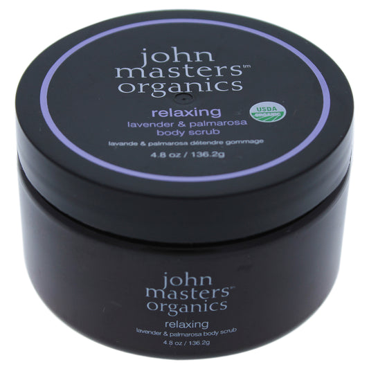 Relaxing Lavender & Palmarosa Body Scrub by John Masters Organics for Unisex - 4.8 oz Scrub