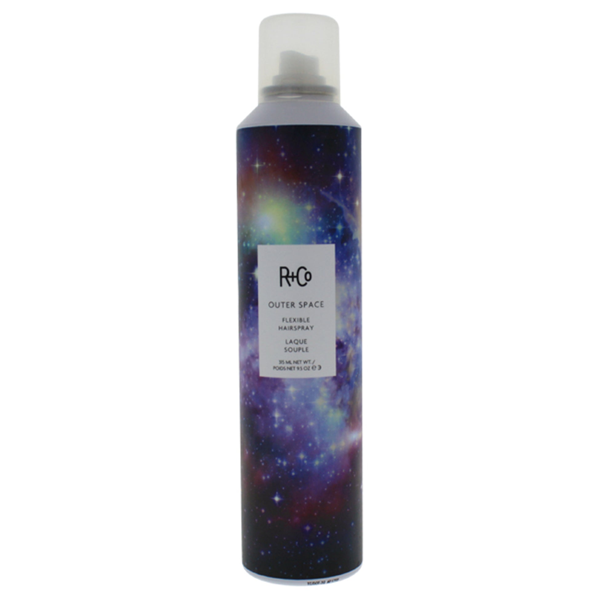 Outer Space Flexible Hairspray by R+Co for Unisex - 9.5 oz Hairspray