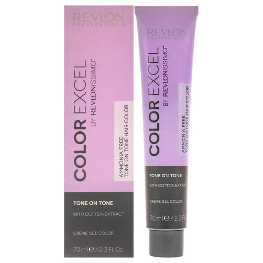 Revlonissimo Color Excel - 7.34 Medium Golden Copper Blonde by Revlon for Unisex - 2.3 oz Hair Color