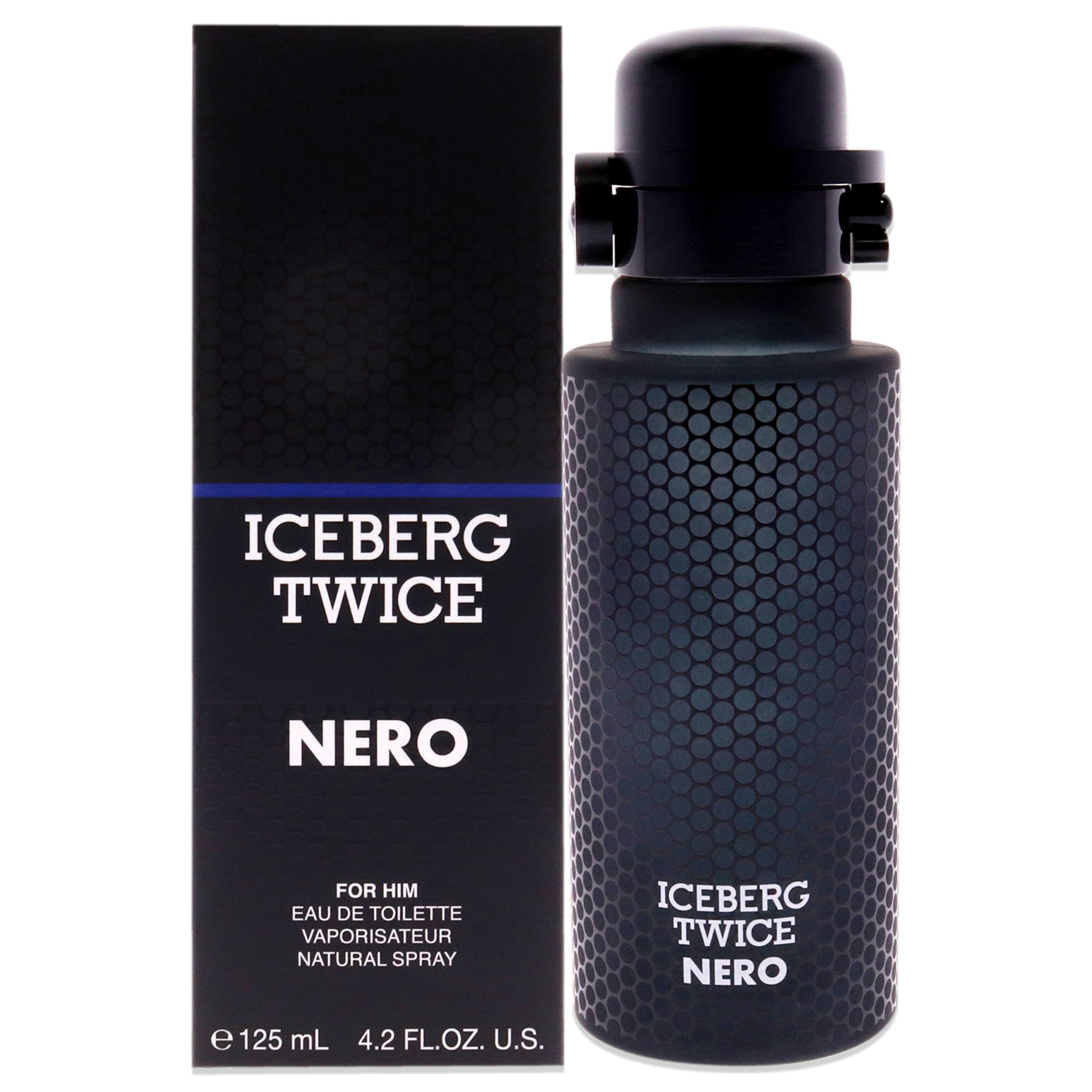 EDT for - Iceberg Spray by 4.2 Men Nero Twice oz Iceberg