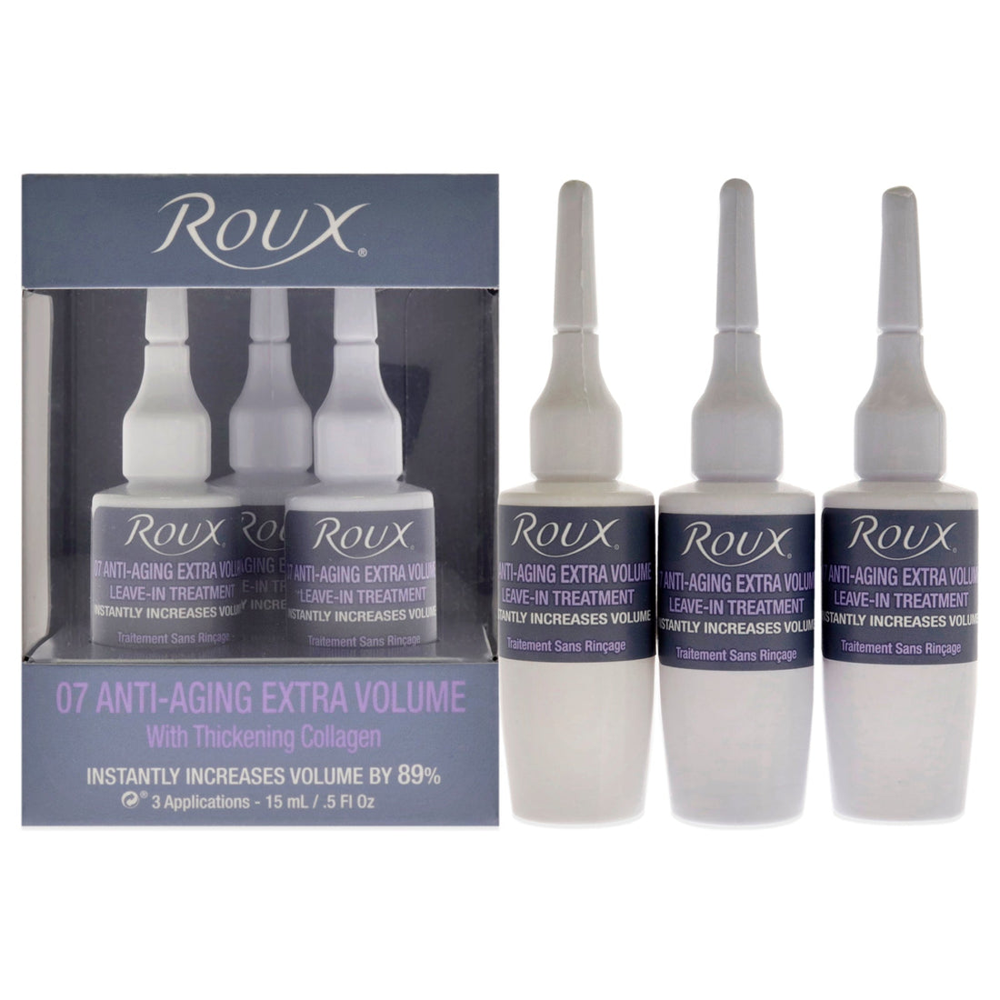 Anti-Aging Extra Volume Treatment - 07 by Roux for Unisex - 3 x 0.5 oz Treatment