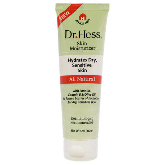Skin Moisturizer Hydrates Dry Sensitive Skin by Dr. Hess for Unisex - 4 oz Moisturizer