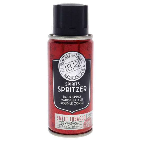 Spirits Spritzer - Sweet Tobacco by 18.21 Man Made for Men - 3.4 oz Body Spray