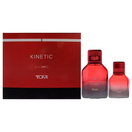 Kinetic by Tumi for Men - 2 Pc Gift Set 3.4oz EDP Spray, 1oz EDP Spray